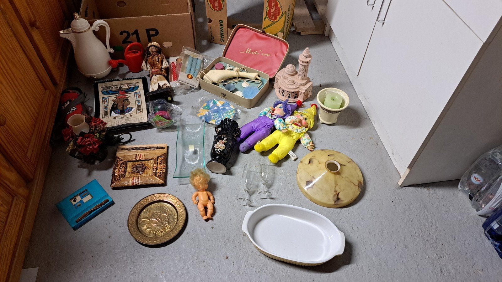 lot de 26 articles pour brocante  la caisses déjà emb, Divers, Enlèvement, Utilisé
