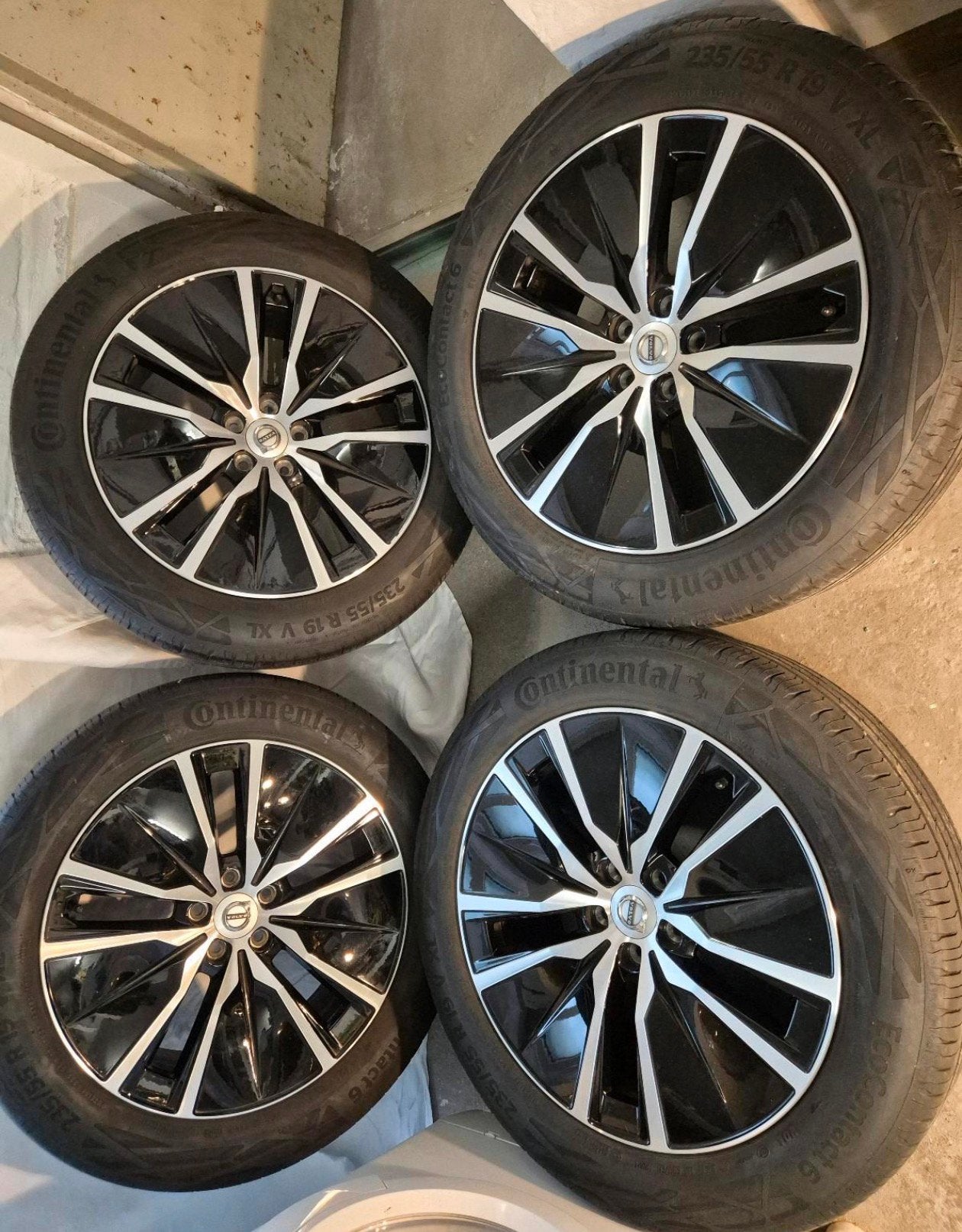 Volvo xc90 velgen en banden origineel, Auto-onderdelen, Ophalen, 19 inch, Zomerbanden, Banden en Velgen