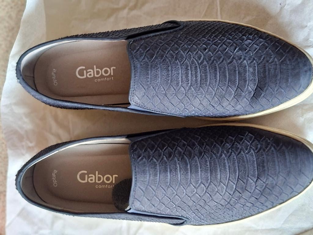 zomerschoenen instappers Gabor 39, Ophalen, Blauw, Instappers, Gabor