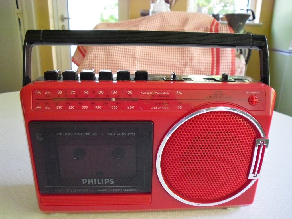Radio - cassettes Philips D 7182 / 60L, Enlèvement, Radio