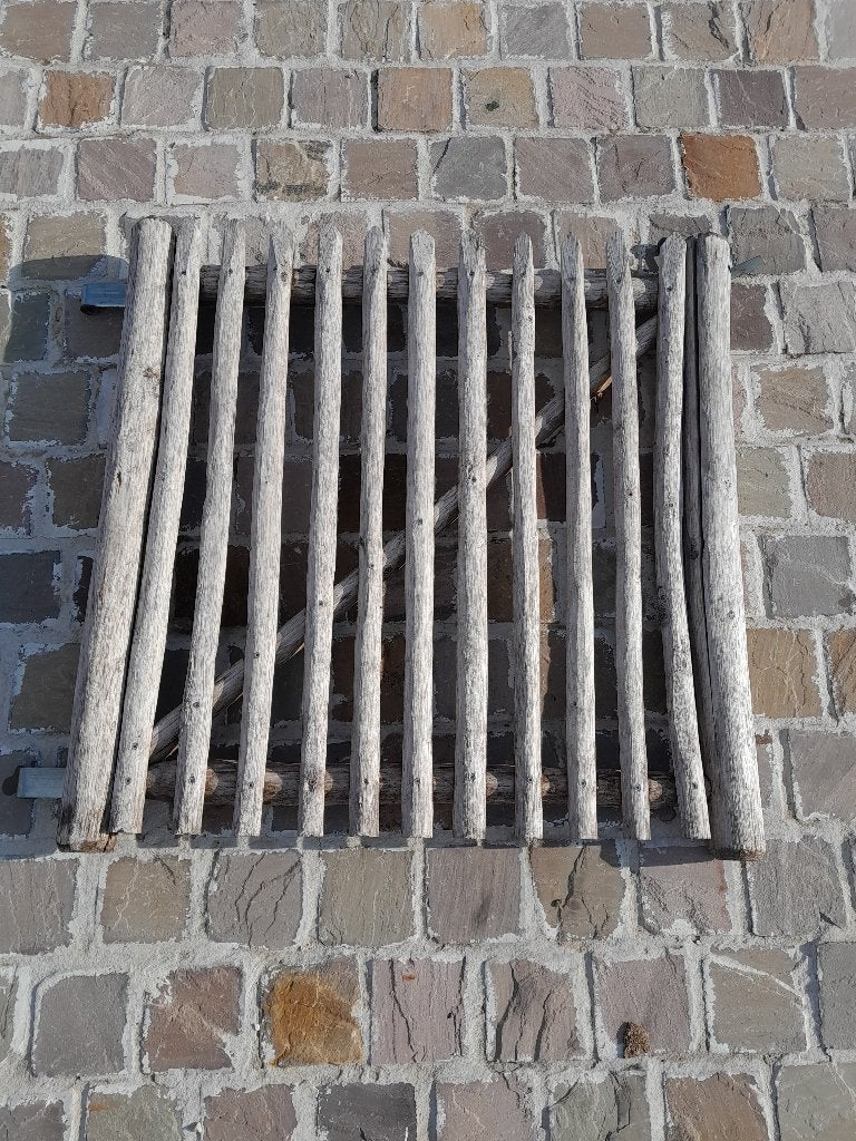 Kastanjepoort, Ophalen, Gebruikt, Hout, Draaipoort
