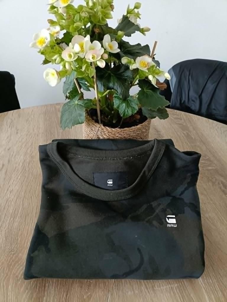 G-Star Raw Premium Core Sweater armystyle large, Kleding | Heren, Truien en Vesten, Maat 52/54 (L), Overige kleuren, Ophalen of Verzenden