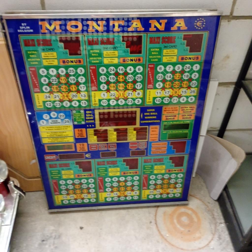 Montana Bingo raam, Verzamelen, Ophalen