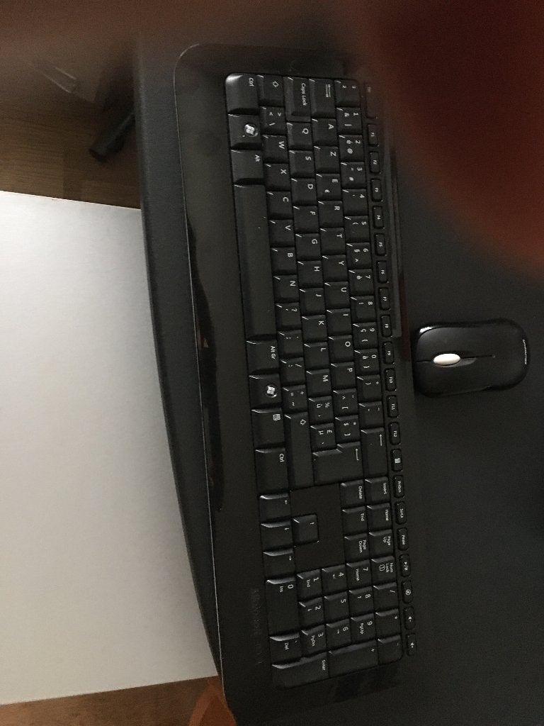 clavier et souris sans fil, Computers en Software, Toetsenborden, Ophalen, Gebruikt, Toetsenbord en muis-set, Azerty