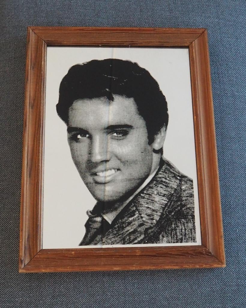 Elvis kader/spiegel, Verzamelen, Ophalen, Huis en Inrichting