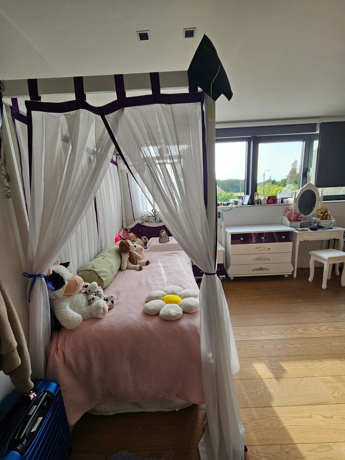 kinder slaapkamer prinses, Enlèvement