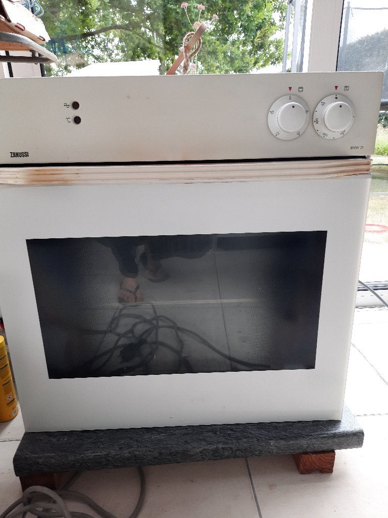 four électrique, Electroménager, Enlèvement, Utilisé, Air chaud, 45 à 60 cm