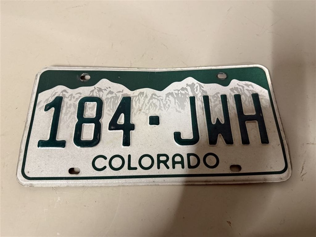 Colorado Kentekenplaat 12x6 inch - Green Mountains [184-JWH], Collections, Marques automobiles, Motos & Formules 1, Enlèvement ou Envoi