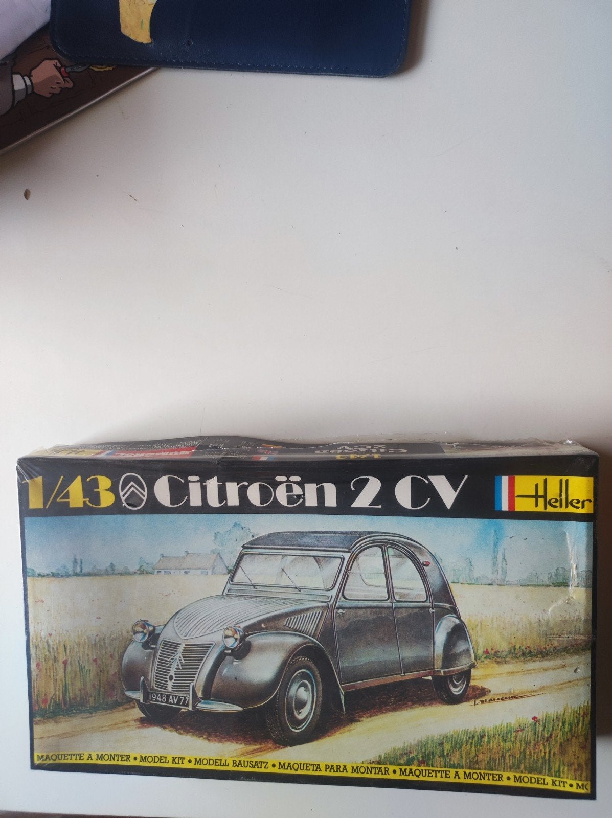 modelbouw kit Citroën 2cv, Hobby en Vrije tijd, Modelbouw | Auto's en Voertuigen, Auto, 1:32 tot 1:50, Ophalen of Verzenden, Zo goed als nieuw