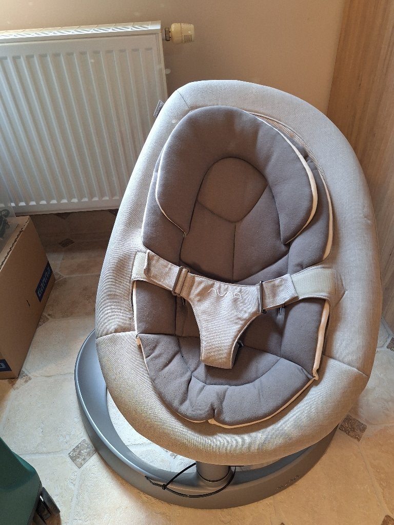 nuna leaf grow met motor, Kinderen en Baby's, Ophalen, Zo goed als nieuw, Schommelstoel, Overige merken