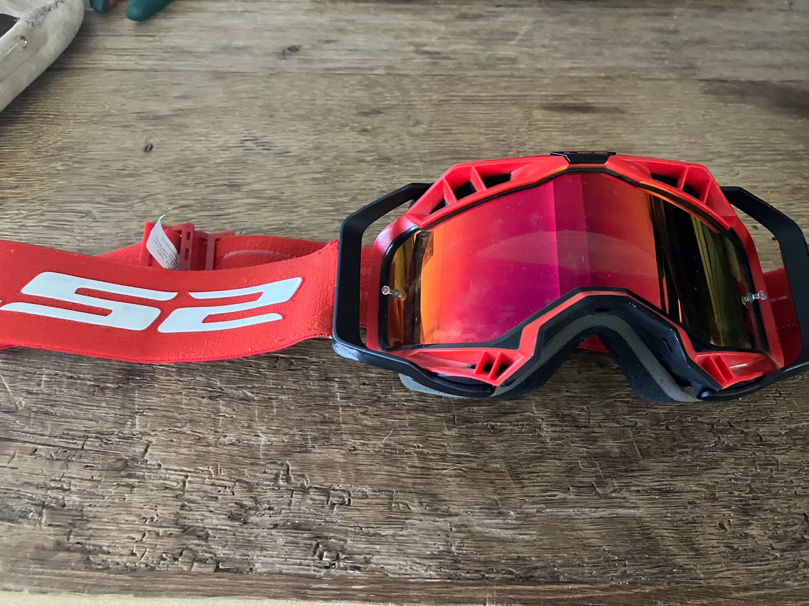 Ls2 aura pro mx bril, Ophalen of Verzenden, Zo goed als nieuw
