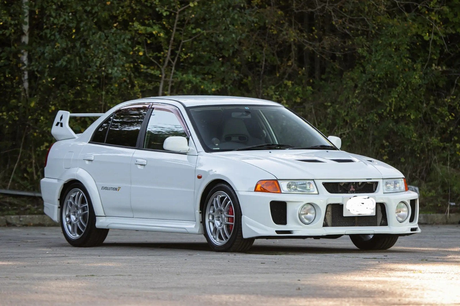 recherche pare choc mitsubishi evo 5, Ophalen of Verzenden, Mitsubishi
