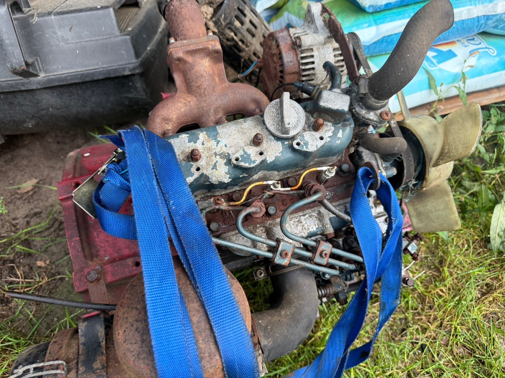 Kubota 3-cilinder dieselmotor, Enlèvement