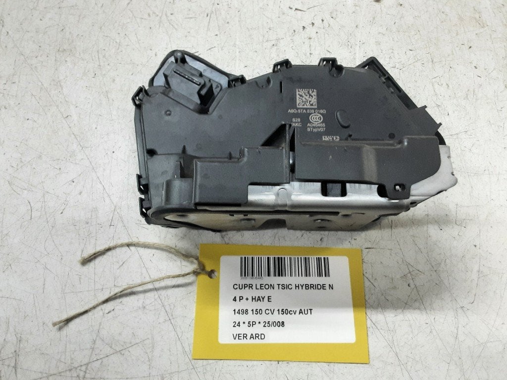 SERRURE DE PORTE ARRIÈRE DROITE Leon (KLB) (5TA839016Q), Autos : Pièces & Accessoires, Arrière, Seat Deutschland GmbH, Service@seat.de