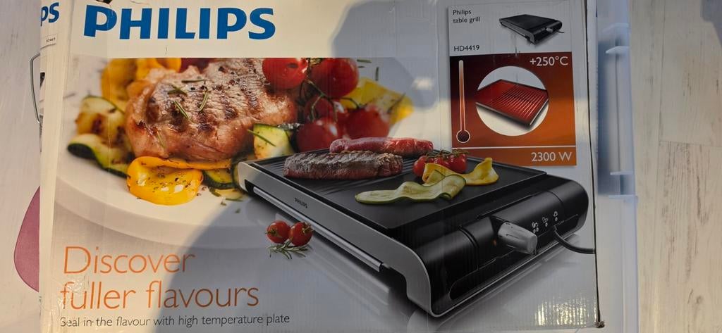 Table grill Philips comme neuf, Elektronische apparatuur
