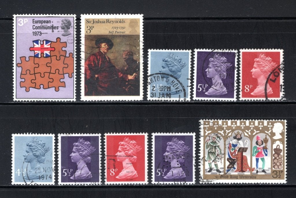 GROOT BRITTANIE Lot 1973 gestempeld, Postzegels en Munten, Postzegels | Europa | UK, Verzenden, Gestempeld