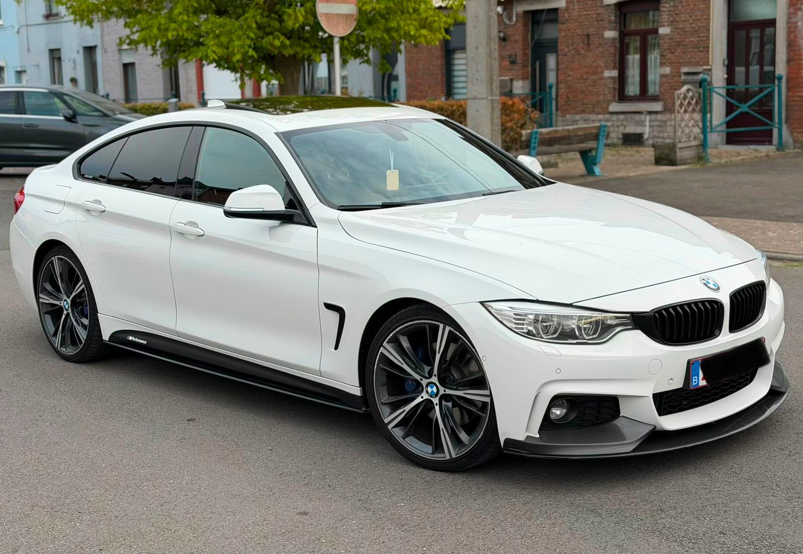 BMW 420d Volpakket M - 2016 190pk Euro6b, Auto's, Alcantara, Wit, 5 deurs, Particulier