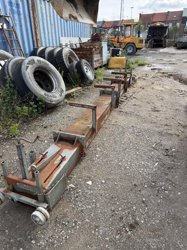 barre de sortie robuste Grattoir Geens de 1m60 à 6m, Enlèvement
