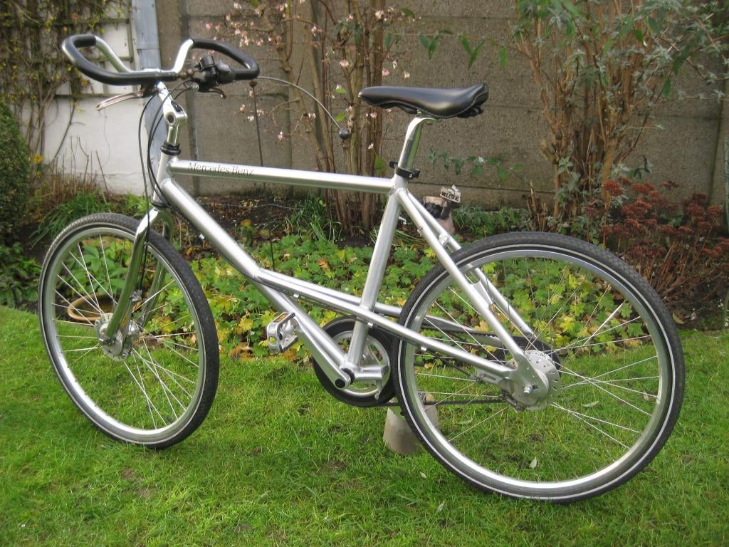 vintage mercedes fiets met riemaandrijving, Fietsen en Brommers, Ophalen