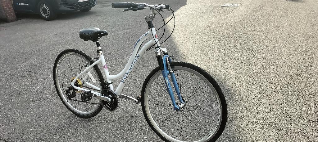Vélo Femme – 21 vitesses – Alu, Fietsen en Brommers, Fietsen | Dames | Damesfietsen, Versnellingen, Zo goed als nieuw, 50 tot 53 cm