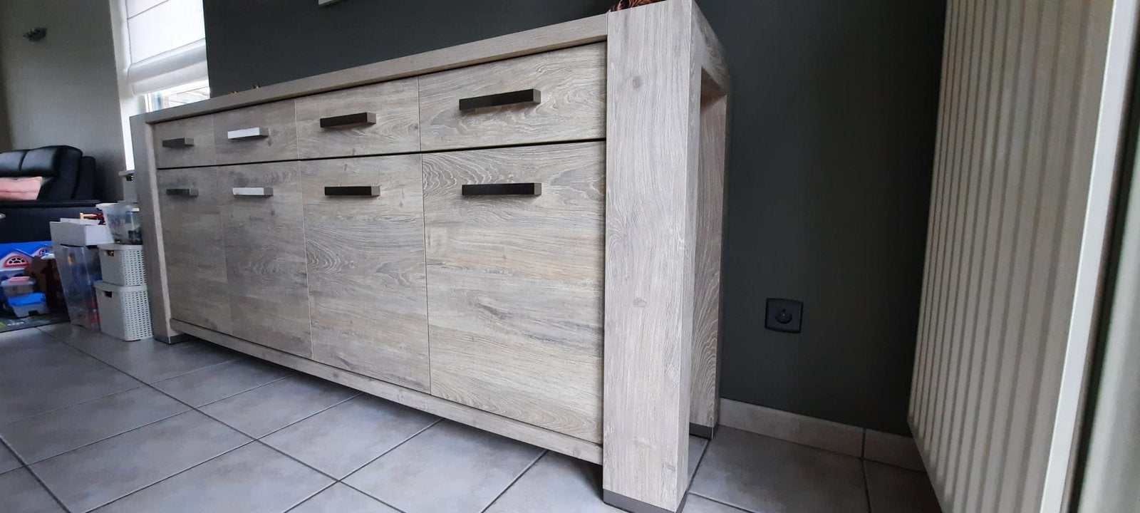 Degelijke dressoir en eettafel in mooie staat!, Huis en Inrichting, Ophalen
