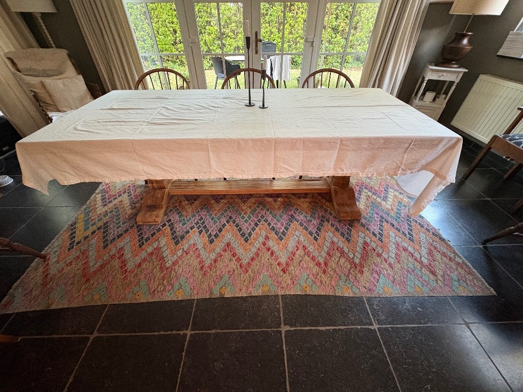 Multicolor tapijt, Huis en Inrichting, Ophalen, 200 cm of meer, Zo goed als nieuw, 200 cm of meer