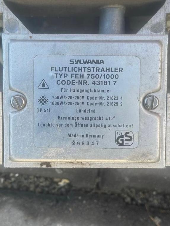 Lichtstraler, Doe-het-zelf en Bouw, Bouwverlichting, Ophalen, Gebruikt