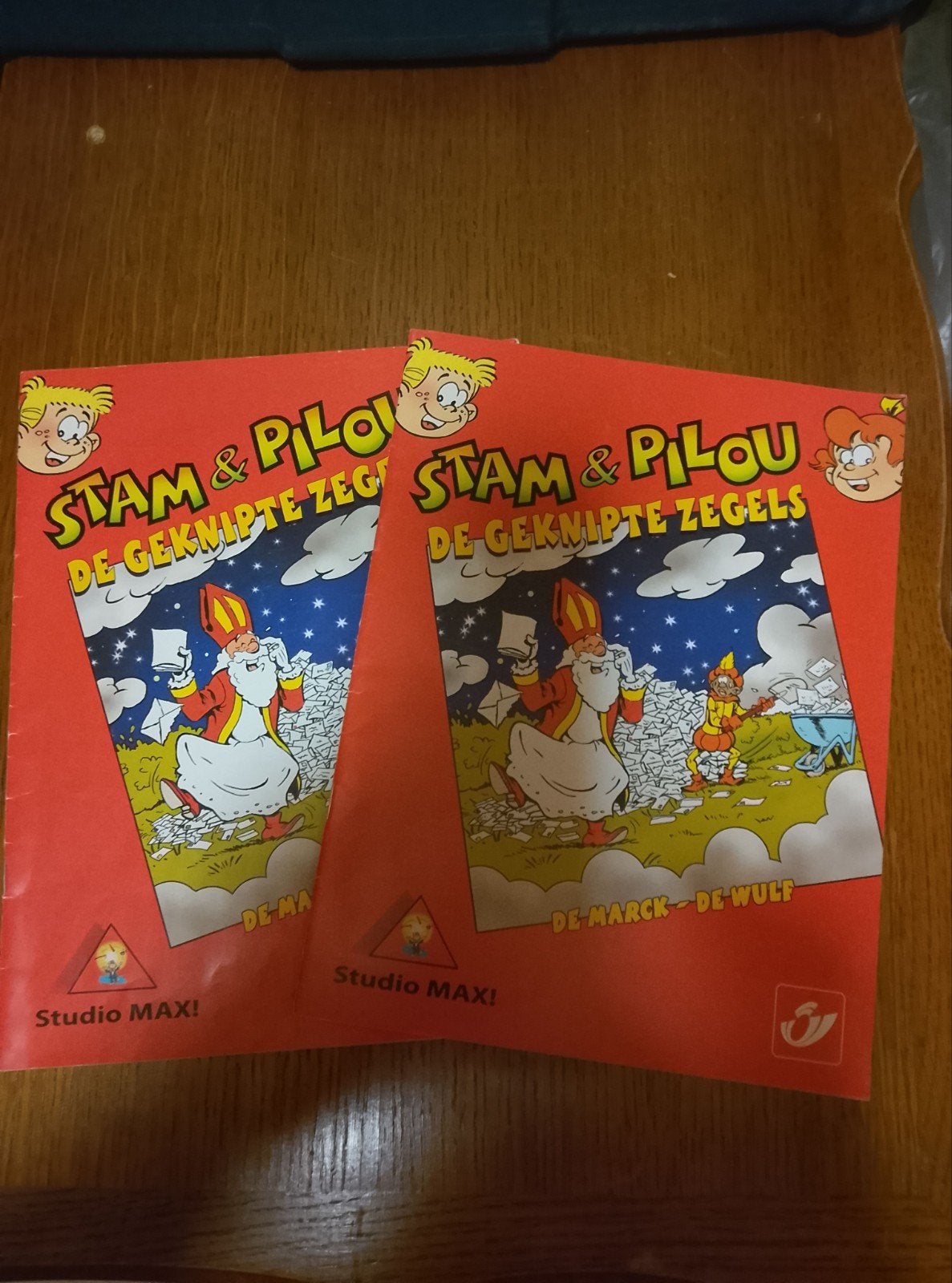 sint en piet strip en spelboek, Diversen, Ophalen