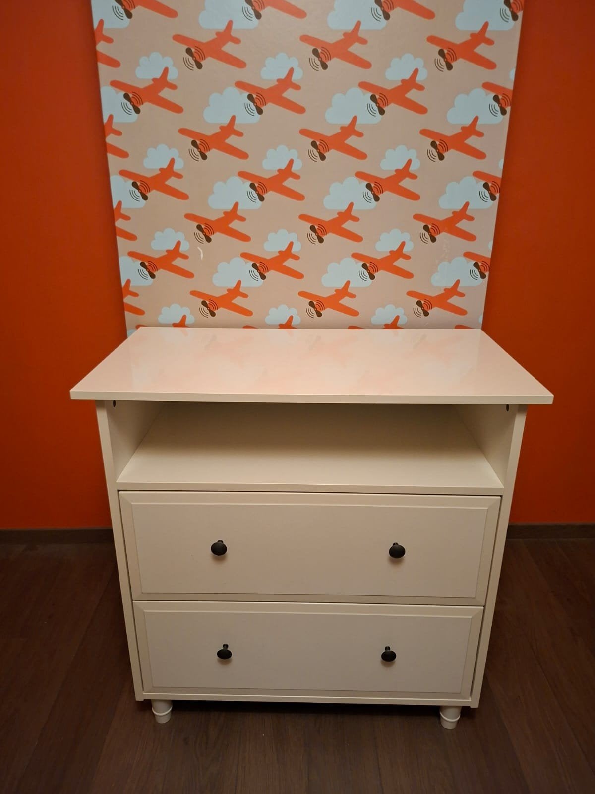 Commode/table à langer Hemnes, Utilisé, 75 à 100 cm, Enlèvement, Moins de 90 cm