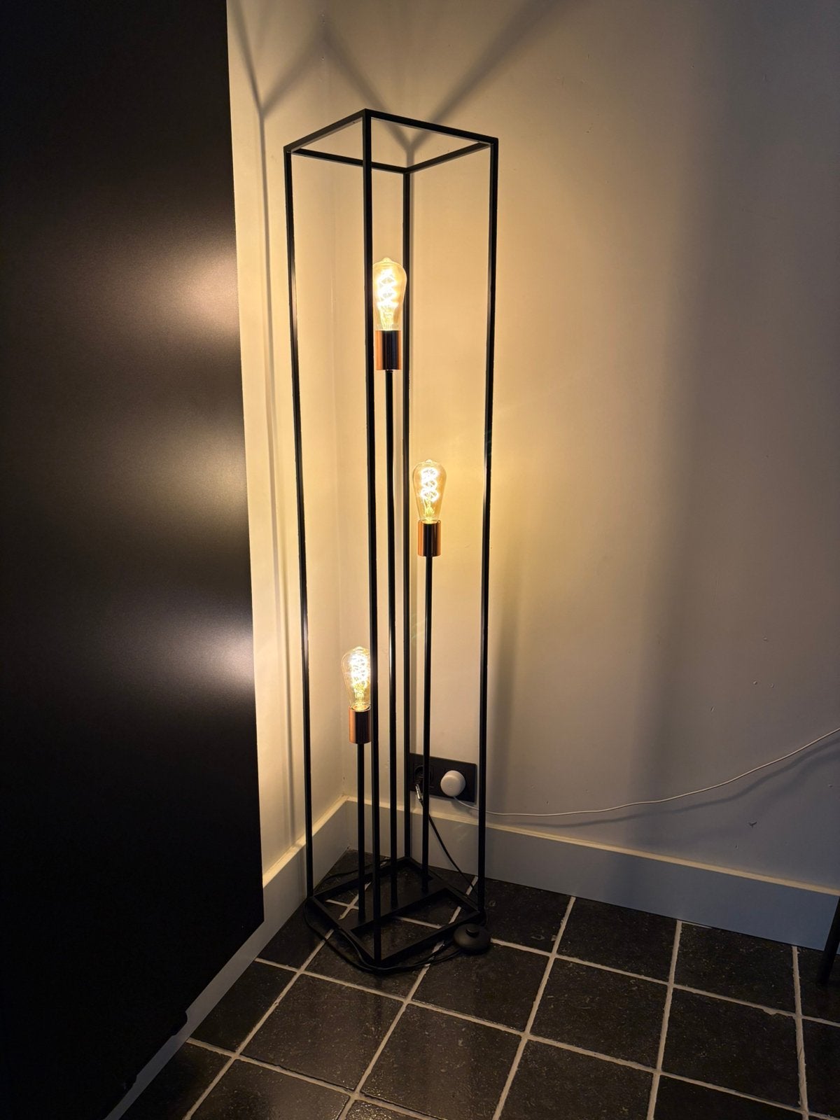 Lucide RUBEN vloerlamp, Comme neuf, Enlèvement, E27 (grand), 100 à 150 cm