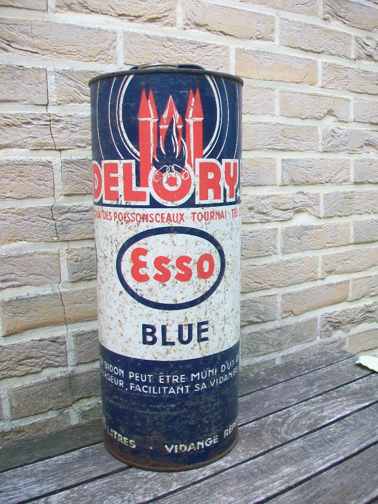 ANCIEN BIDON ESSO DE TOURNAI, Enlèvement ou Envoi, Panneau publicitaire