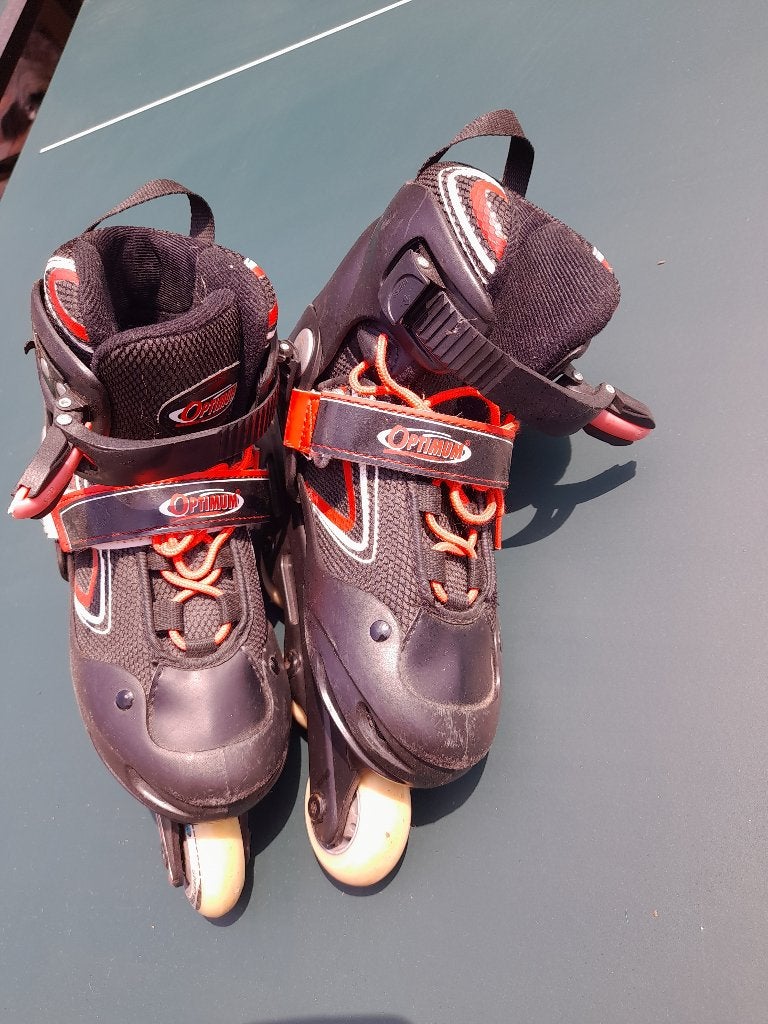 Inline skates optimum maat 32 tot 35, Sports & Fitness, Patins à roulettes alignées, Autres marques, Rollers 4 roues en ligne