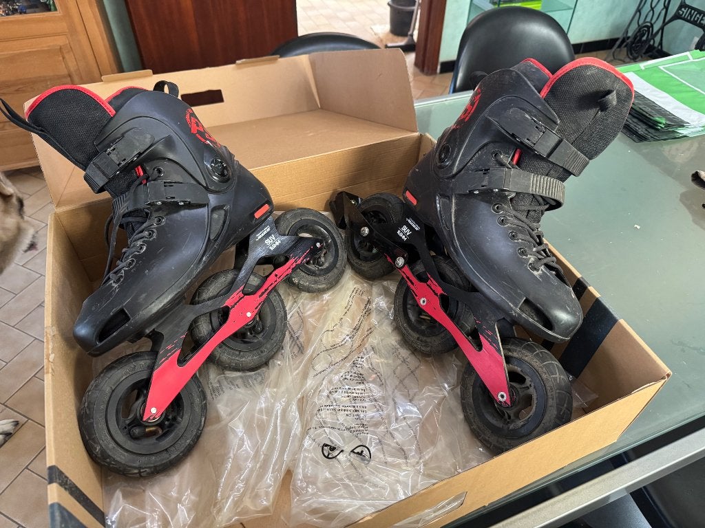 Rollers tout terrain Powerslide SUV Metropolis, Réglable, Comme neuf, Enlèvement, Autres types