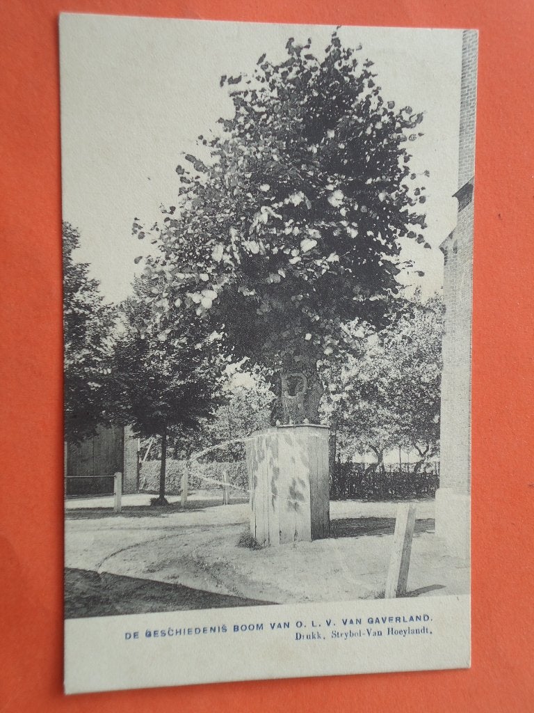 Gaverland De Geschiedenis boom van O.L.V. van Gaverland, Verzamelen, Postkaarten | België, Ophalen of Verzenden, 1920 tot 1940