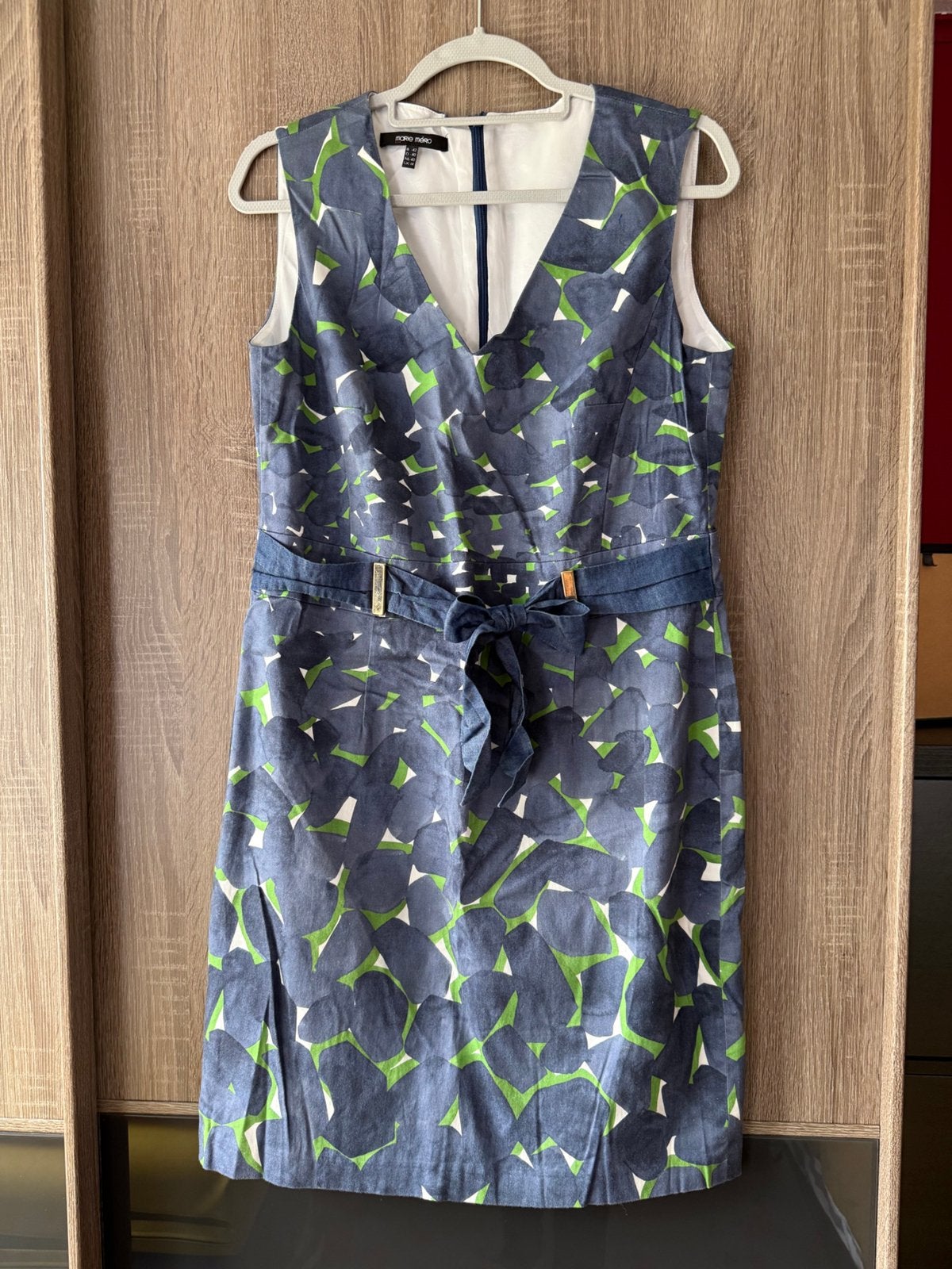 Jurk Marie Méro maat 42, Kleding | Dames, Blauw, Maat 42/44 (L), Ophalen of Verzenden, Zo goed als nieuw