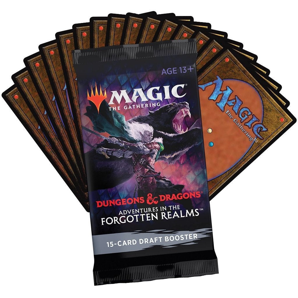 Mtg 24 Adventures in the Forgotten Realms draft Boosters, Enlèvement ou Envoi, Neuf, Booster