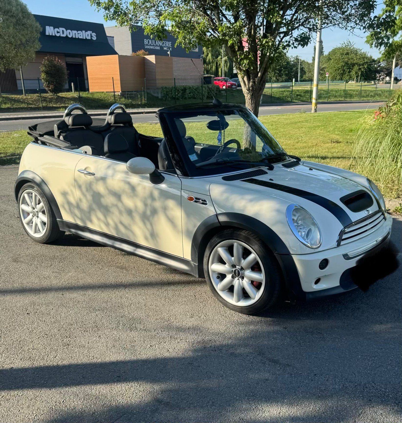 Mini Cooper S Cabriolet R52 1.6 L 16V 163 CV boîte automatiq, Autos, Cuir, Achat, Cabriolet, Automatique