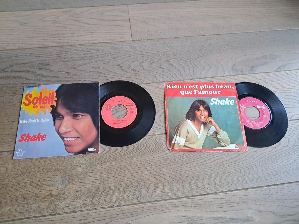 Franse singles: Shake, aankopen per stuk, Ophalen of Verzenden