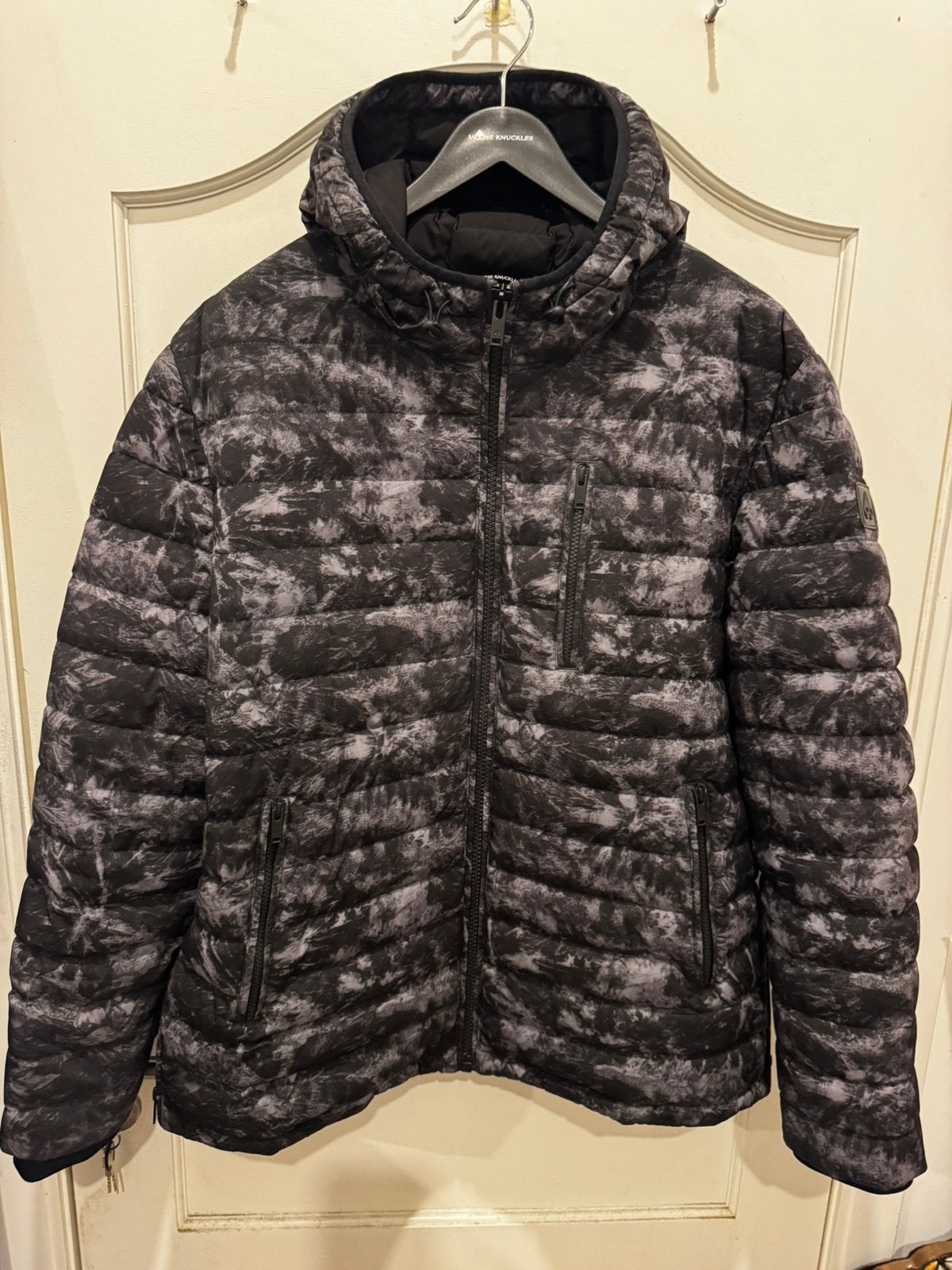 Authentiek lichtgewicht donsjack van Moose Knuckles, Kleding | Heren, Jassen | Winter, Ophalen, Zo goed als nieuw
