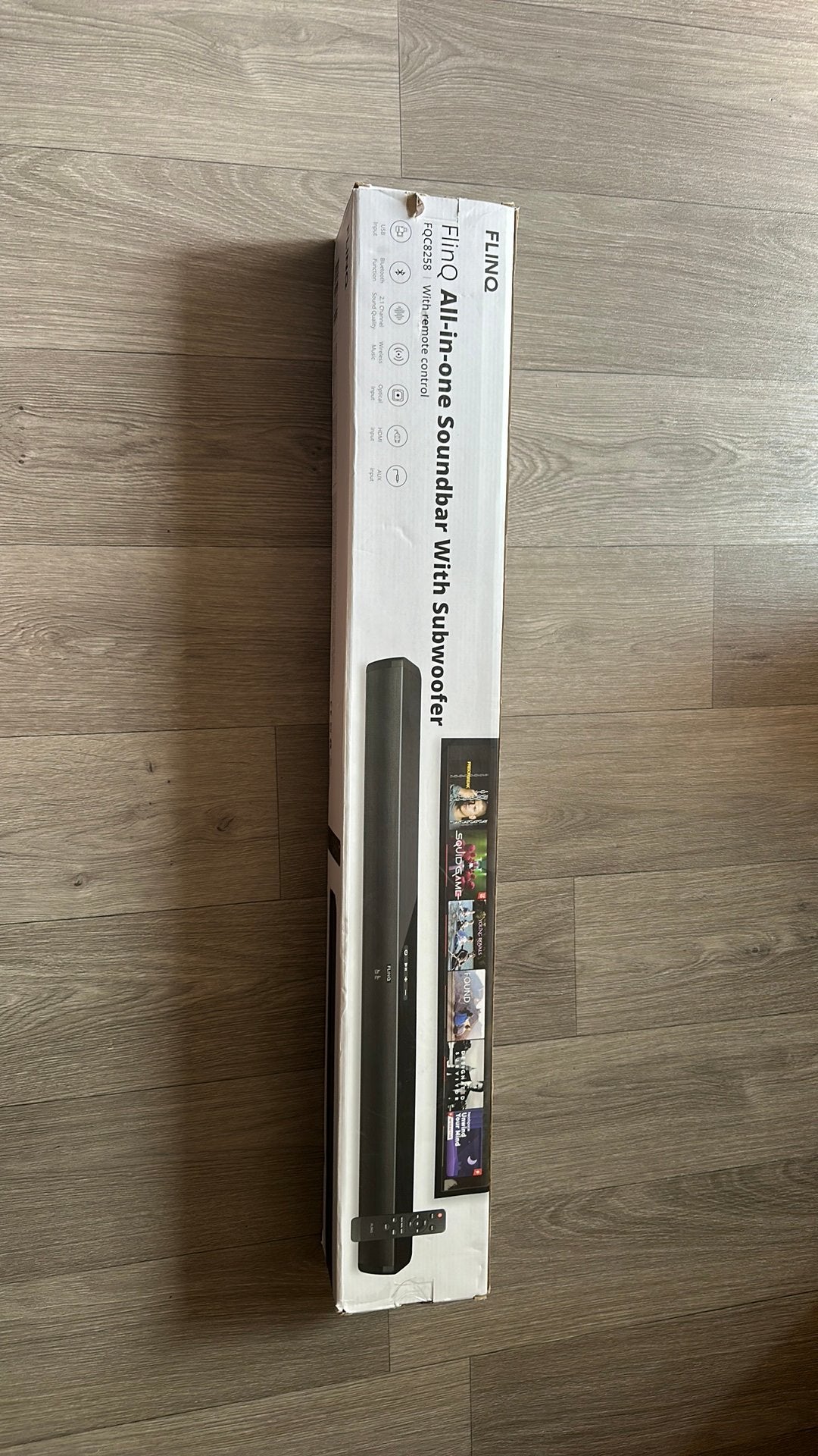 Flinq soundbar, Ophalen, Zo goed als nieuw