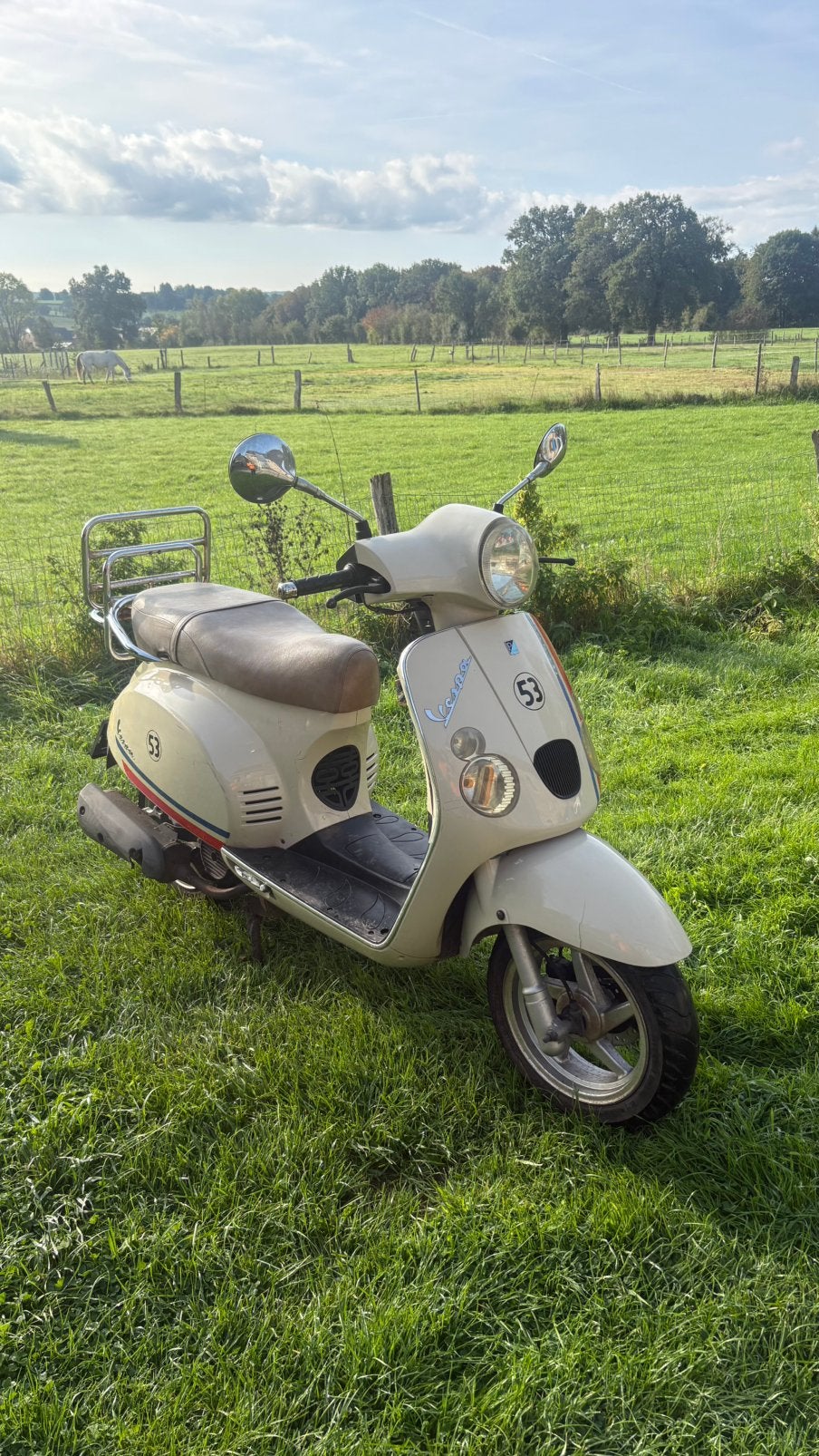 Vespa neco agira 125cc, Enlèvement, Comme neuf