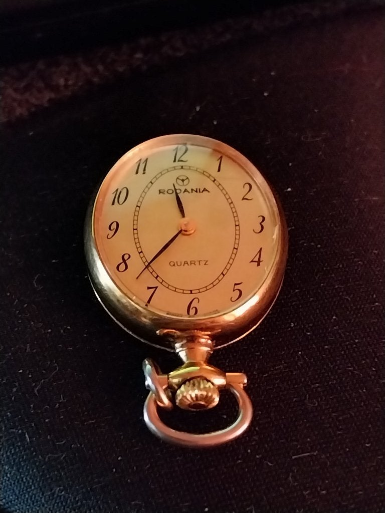 VINTAGE MONTRE SUISSE PLAQUEE OR, Enlèvement ou Envoi, Utilisé, Or