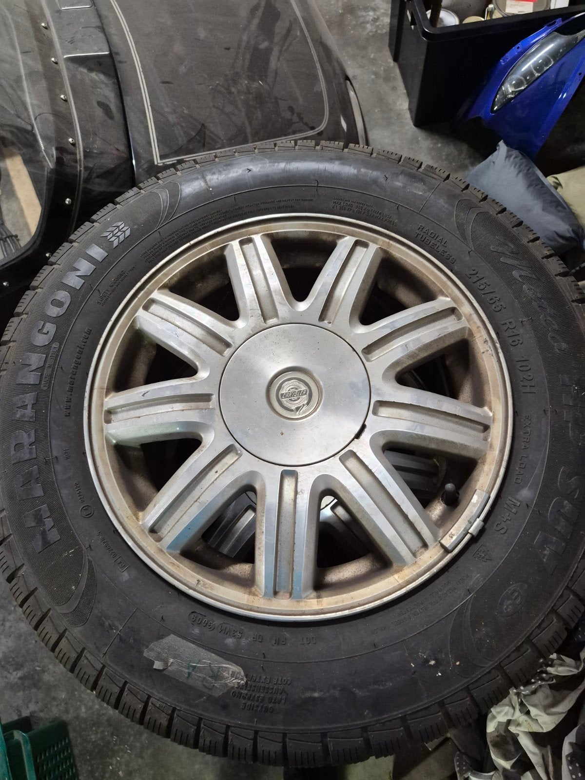 Chrysler grand voyager velgen, Auto-onderdelen, Ophalen, Band(en)