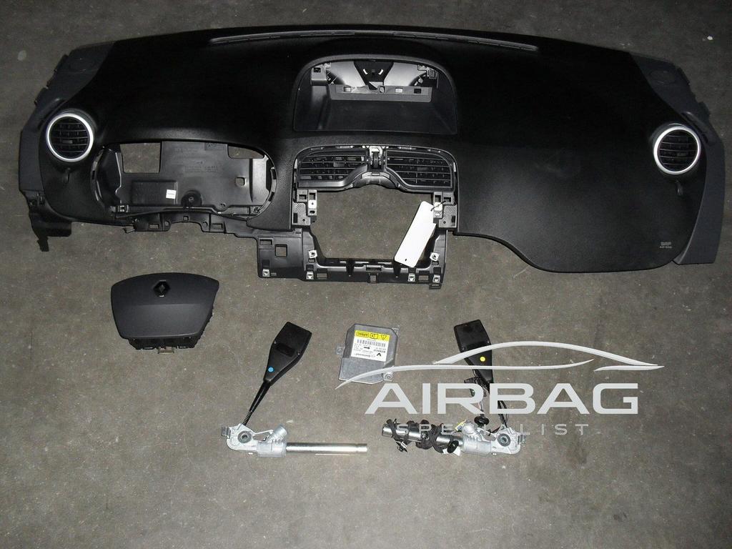 RENAULT KANGOO airbag set dashboard gordel module 2009-2017, Auto-onderdelen, Gebruikt, -, Renault, -