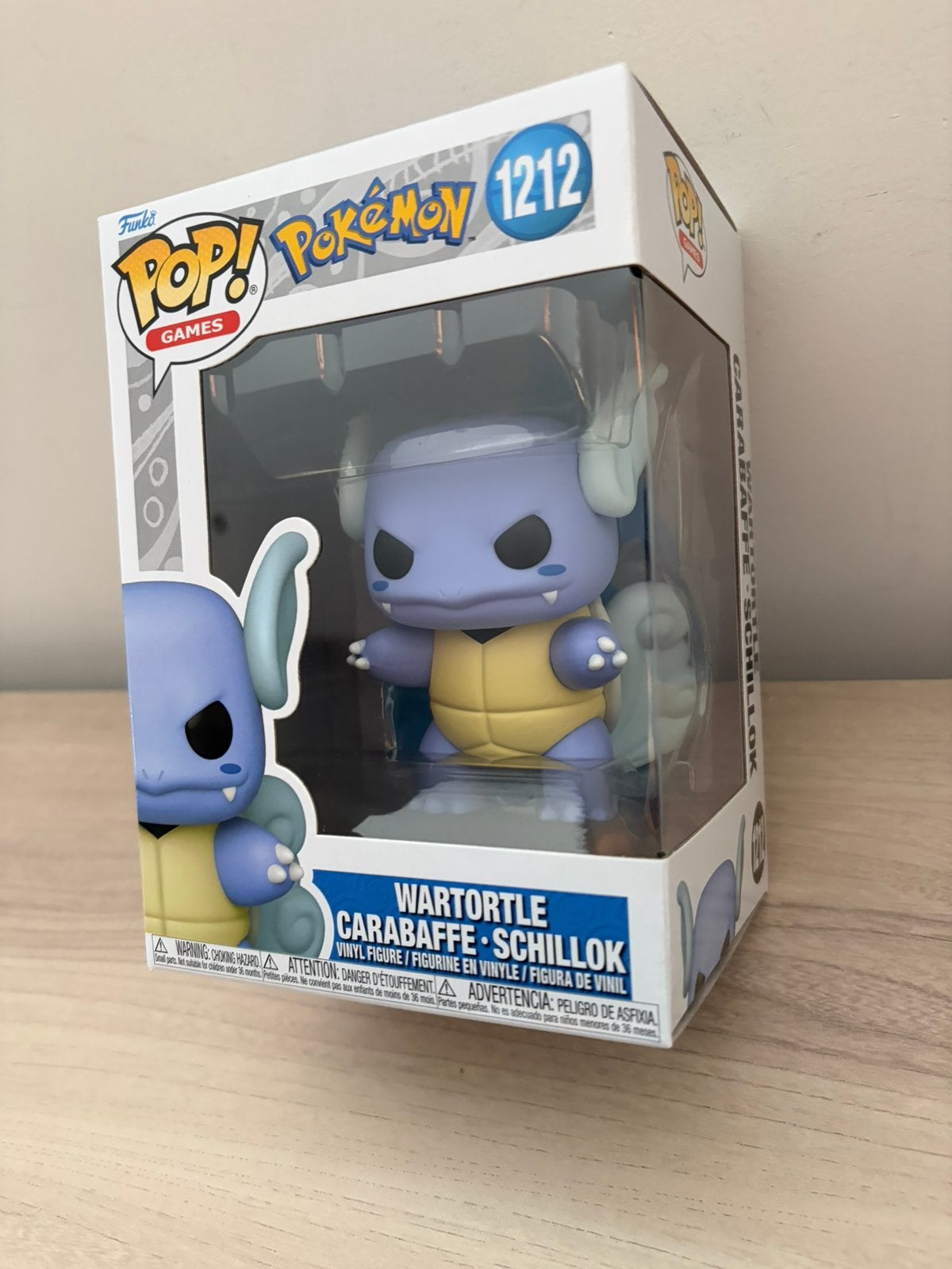 Funko Pop! Pokémon #1212 – Wartortle Vinyl Figure, Enlèvement ou Envoi, Comme neuf