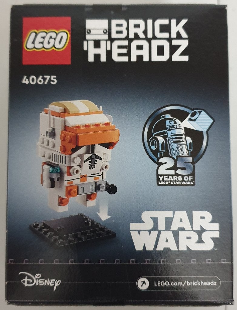 LEGO 40675 Commandant Cody – NEUF & SCELLÉ, Neuf, Enlèvement ou Envoi, BrickHeadz, Ensemble complet