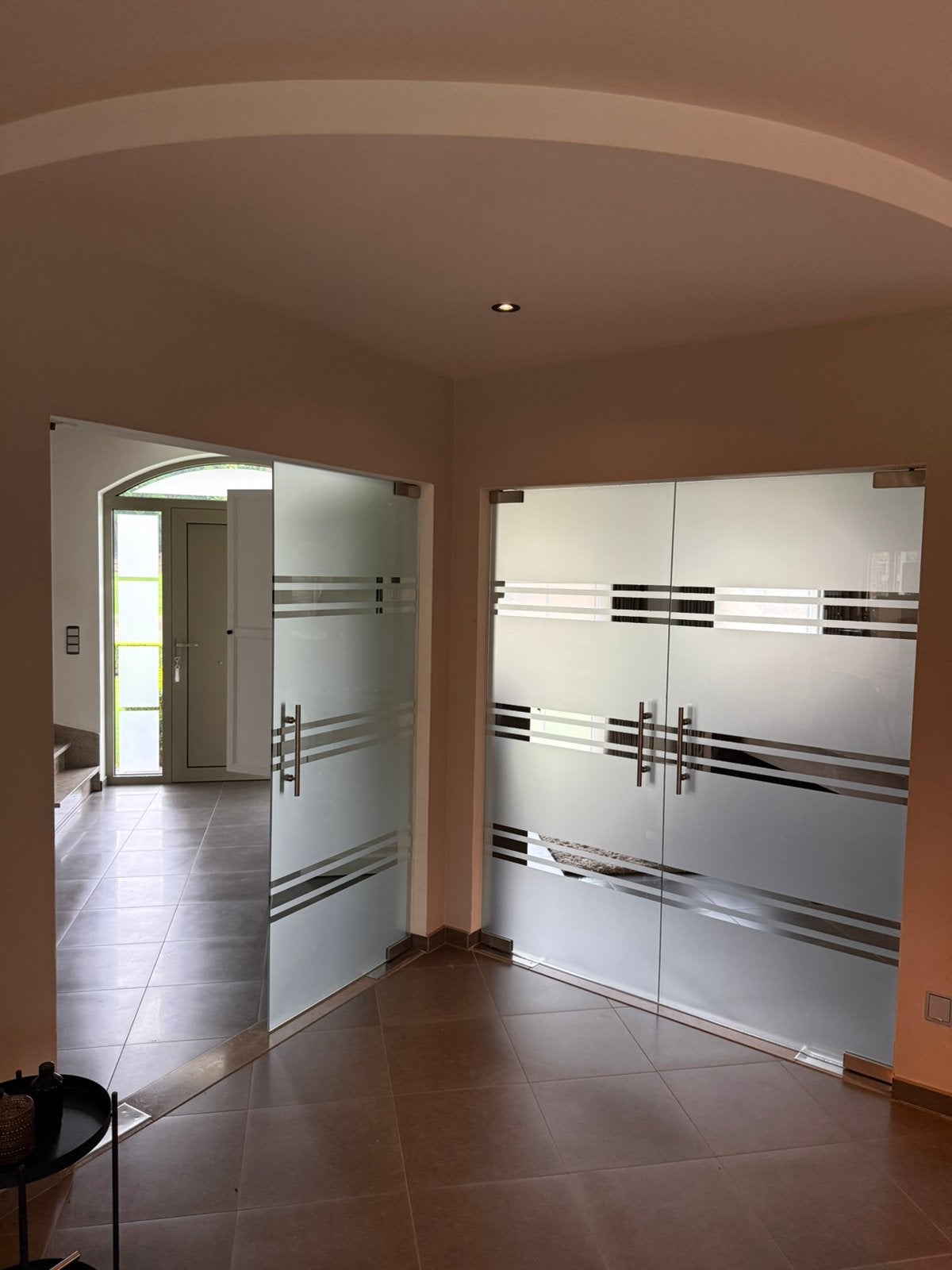 3 glazen binnendeuren., Ophalen, 80 tot 100 cm, Binnendeur, 200 tot 215 cm