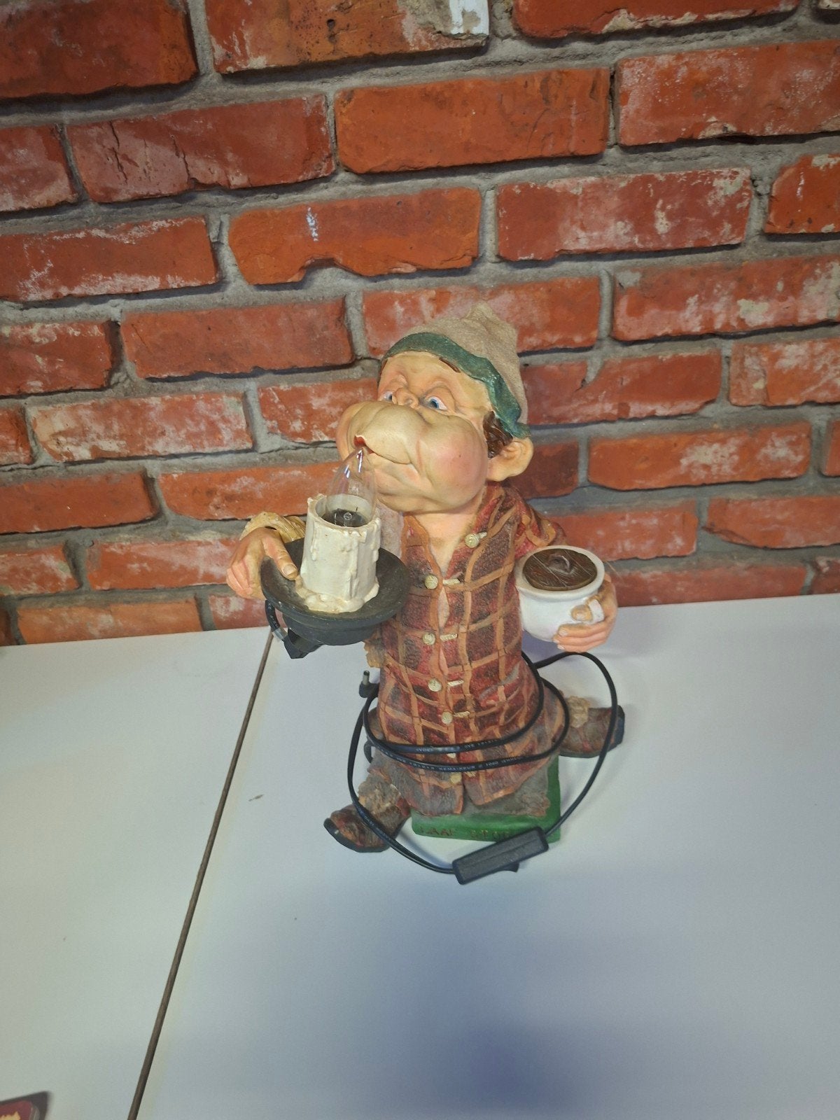 mannetje van laaf met lampje, Ophalen, Zo goed als nieuw, Fantasy