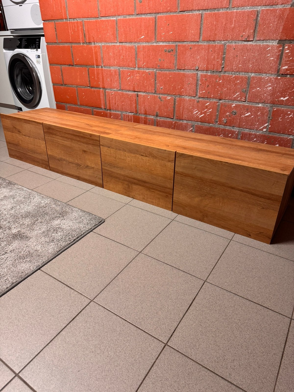 Tv meubel - Eiken - Meubella, Huis en Inrichting, Ophalen, Zo goed als nieuw