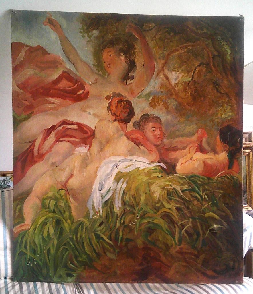 BIG - Mythologie - Des nymphes dans la forêt - vers 1950, Enlèvement